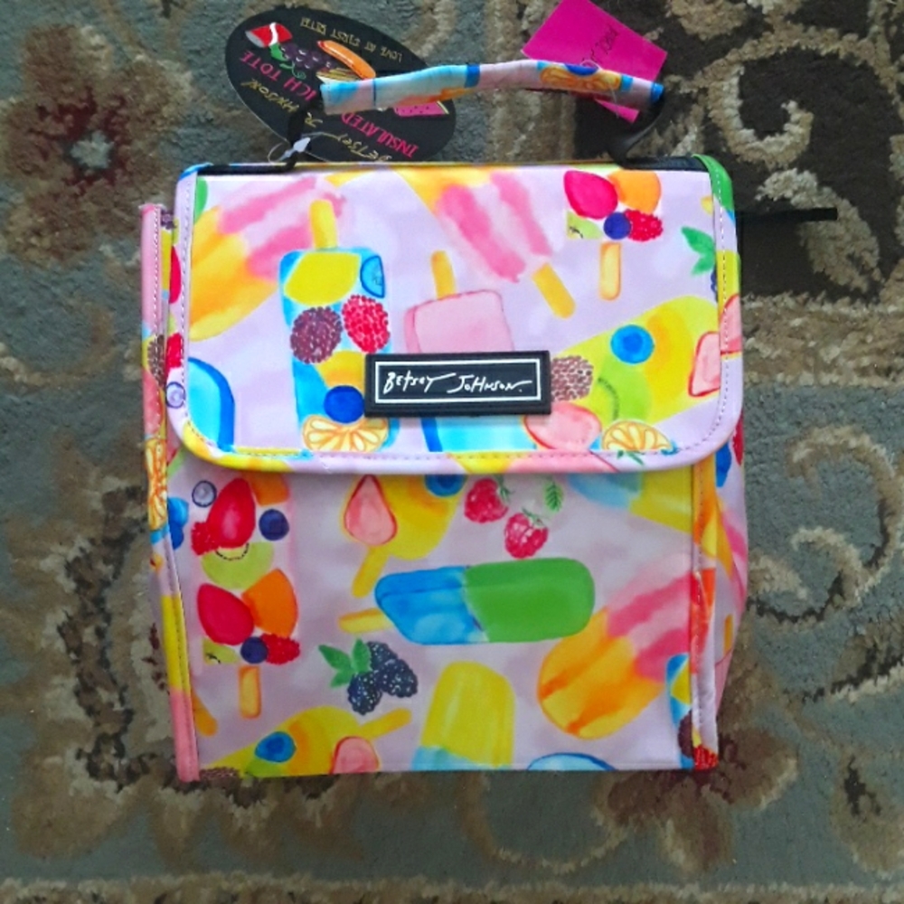 4x*Host Pick*Betsey Johnson cute lunch bag